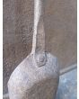 Antike Holländische Kaminschaufel aus Schmiedeeisen 