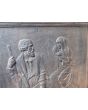 Kaminplatte 'Maria und Joseph' aus Gusseisen 
