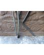 Antikes Holländisches Kaminbesteck aus Polierte Stahl, Poliertes Messing 