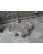 Viktorianisches Kaminbesteck aus Gusseisen, Schmiedeeisen, Messing 
