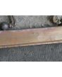 Antikes Französisches Funkenschutzgitter aus Messing, Eisen-Gitter, Eisen 