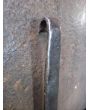 Antiker Schaumlöffel aus Polierte Stahl, Poliertes Messing 
