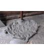 Antikes Französisches Kaminbesteck aus Messing 