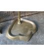 Antikes Englisches Kaminbesteck aus Schmiedeeisen, Messing, Poliertes Kupfer 