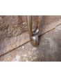 Antikes Englisches Kaminbesteck aus Schmiedeeisen, Poliertes Messing, Poliertes Kupfer, Bronze 