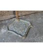 Großes Antikes Englisches Kaminbesteck aus Messing, Polierte Stahl 