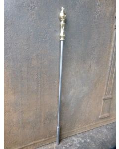 Polierter Stahl Schürhaken