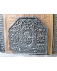 Kaminplatte 'Wappen von Frankreich'