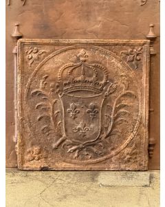 Kaminplatte 'Wappen von Frankreich'
