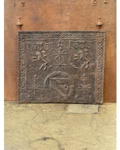 Kaminplatte 'Gotische Wappen'