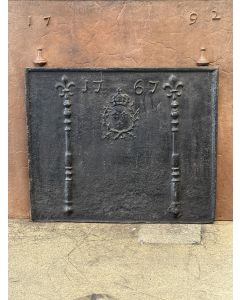 Kaminplatte 'Wappen von Frankreich'