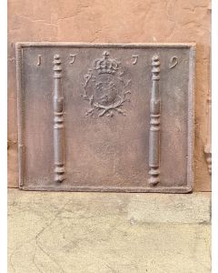Kaminplatte 'Wappen von Frankreich'