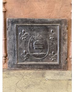Kaminplatte 'Wappen'
