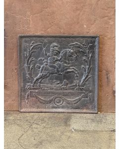 Historismus Ofenplatte Metall