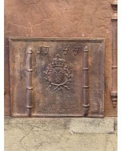 Kaminplatte 'Wappen von Frankreich'