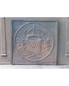 Kaminplatte 'Wappen von Frankreich'