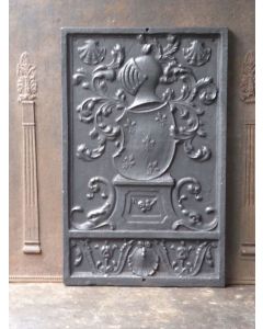 Kaminplatte 'Wappen'