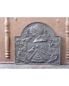 Kaminplatte 'Wappen'