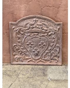 Kaminplatte 'Wappen von Frankreich'