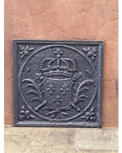 Kaminplatte 'Wappen von Frankreich'