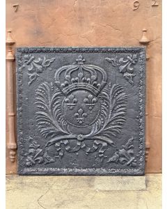 Kaminplatte 'Wappen von Frankreich'