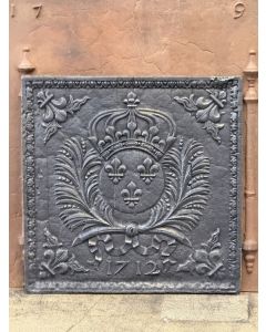 Kaminplatte 'Wappen von Frankreich'
