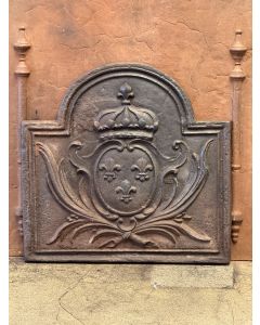 Kaminplatte 'Wappen von Frankreich'