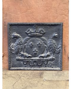 Kaminplatte 'Wappen von Frankreich'