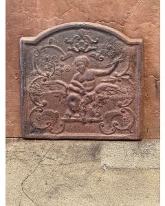 Kaminplatte 'Zeus und Leda'