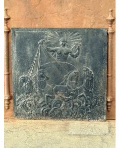 Kaminplatte 'Apollo mit der Leier'