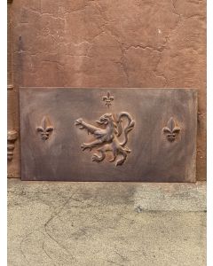 Kaminplatte 'Wappen'