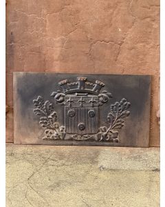 Kaminplatte 'Wappen'