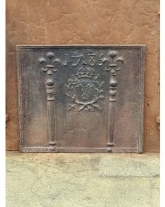 Kaminplatte 'Wappen von Frankreich'