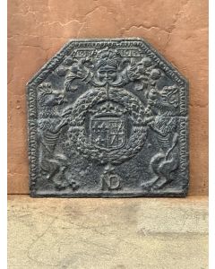Kaminplatte 'Wappen von Frankreich und Navarre'