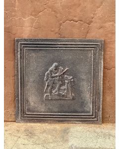 Kaminplatte 'Straßenkünstler'