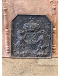 Kaminplatte 'Wappen von Frankreich'