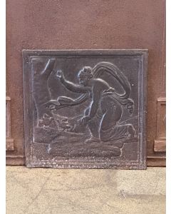 Historismus Ofenplatte Metall