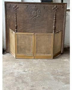 Antikes Französisches Funkenschutzgitter