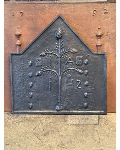 Kaminplatte 'Gotische Wappen'