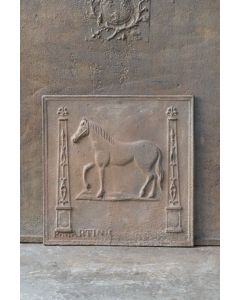 Kaminplatte 'Pferd'
