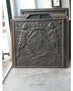 Kaminplatte 'Wappen von Frankreich'