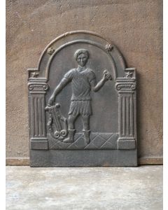 Kaminplatte 'Apollo mit der Leier'