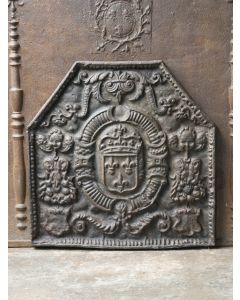 Kaminplatte 'Wappen von Frankreich'