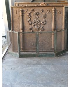 Antikes Französisches Funkenschutzgitter