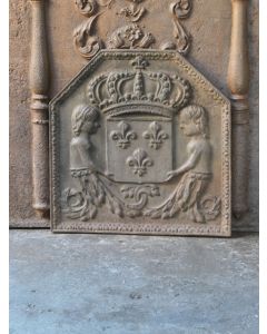 Kaminplatte 'Wappen von Frankreich'