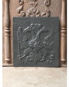 Kaminplatte 'Wappen'