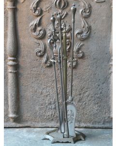 Viktorianisches Kaminbesteck