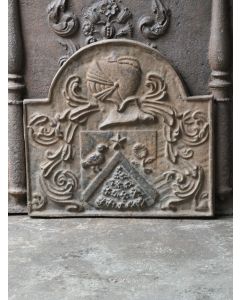 Kaminplatte 'Wappen'