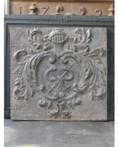 Kaminplatte 'Wappen'