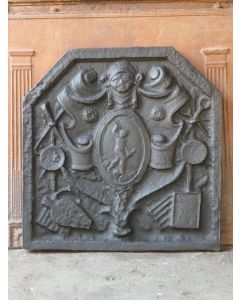 Kaminplatte 'Wappen'